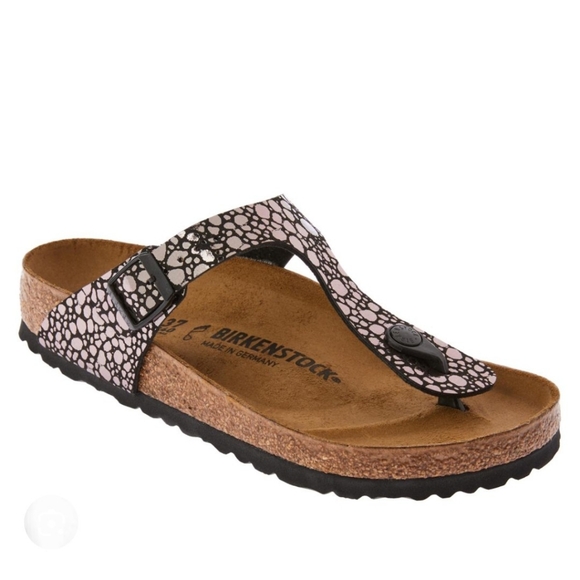 Birkenstock Gizeh Birko-Flor- Metallic Stones. Size 6 - Picture 4 of 12